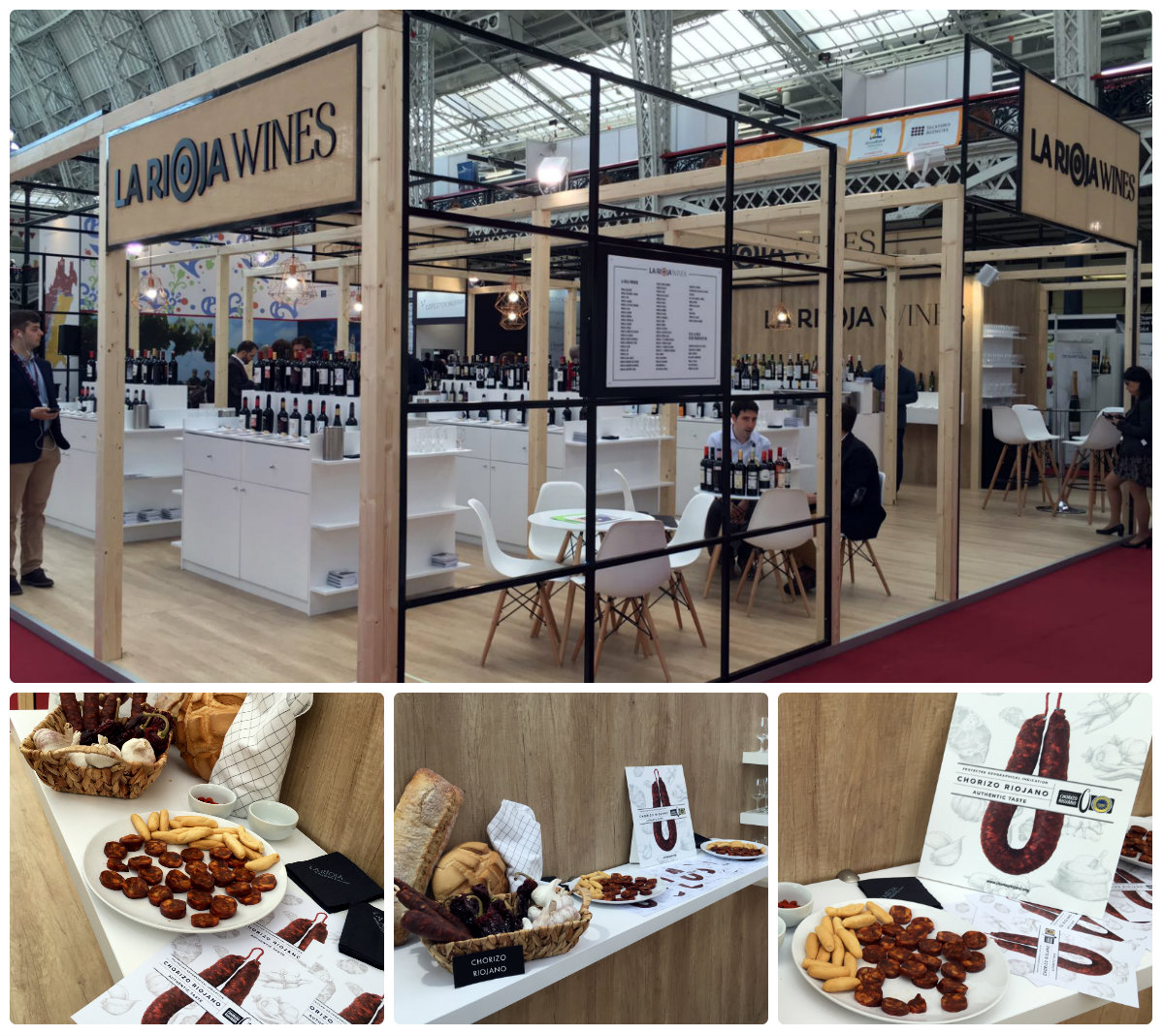 La IGP Chorizo Riojano participa en la 37ª edición de la Feria Internacional London Wine