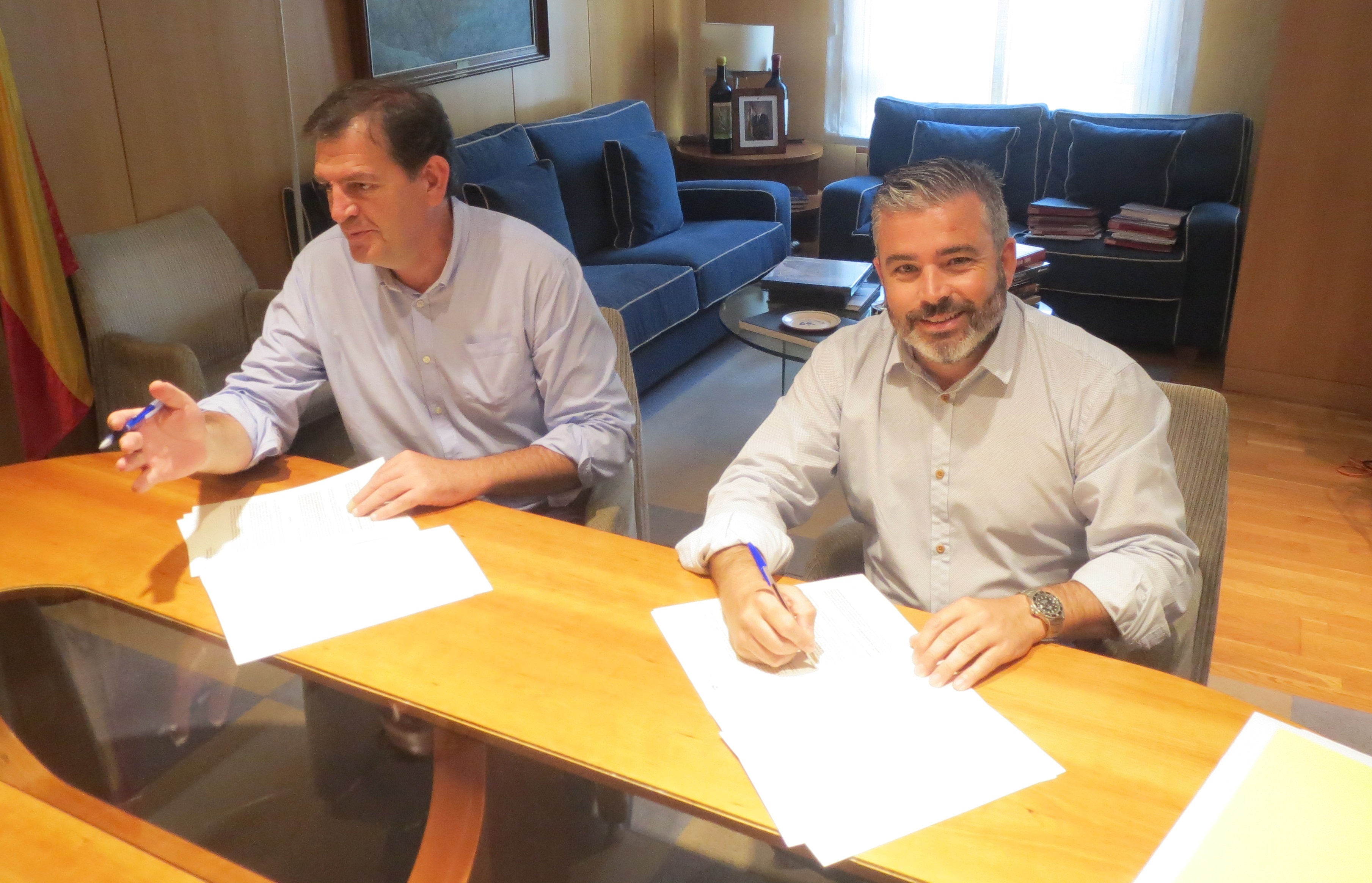 SIGNATURE DU NOUVEL ACCORD POUR LA PROMOTION DE L'IGP CHORIZO RIOJANO