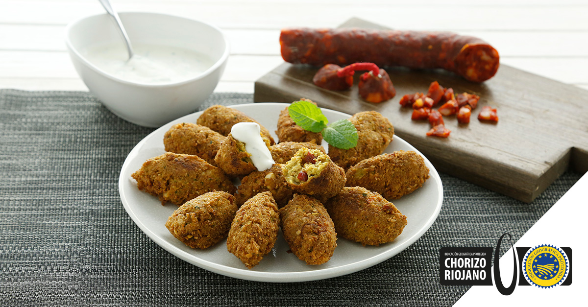 Recette de Falafel de Chorizo Riojano IGP